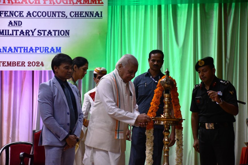 സ്പർഷ് ഔട്ട്‌റീച്ച് പ്രോഗ്രാം ഗവർണർ ഉദ്ഘാടനം ചെയ്തു