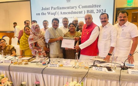 വഖഫ് ഭേദഗതി: മെമ്മോറാണ്ടം  നൽകി