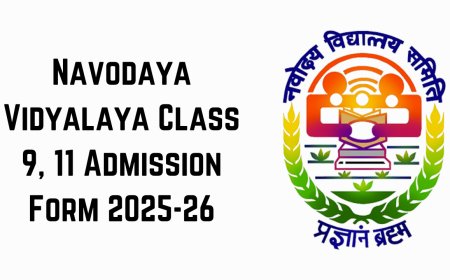 ജവഹർ നവോദയ വിദ്യാലയം 2025 വർഷത്തേക്കുള്ള ക്ലാസ് 9 & ക്ലാസ് 11 ലാറ്ററൽ എൻട്രി രജിസ്ട്രേഷൻ ആരംഭിച്ചു