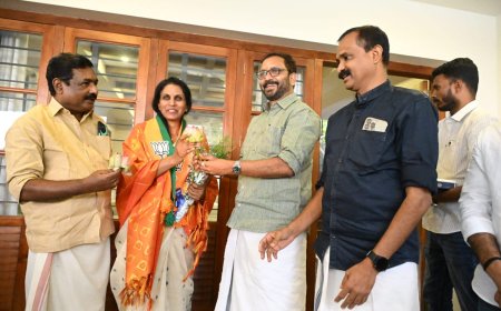 മുൻ ഡിജിപി ആർ. ശ്രീലേഖ ബിജെപിയിൽ