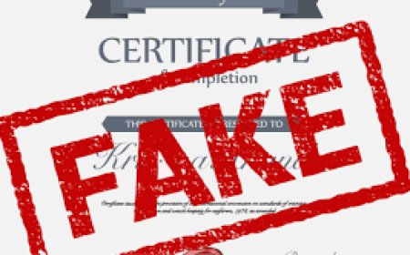 വ്യാജ സർട്ടിഫിക്കേഷൻ നടത്തുന്നവർക്കെതിരെ മുന്നറിയിപ്പ്