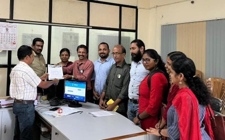 "നമ്മുടെ അക്ഷയ നമ്മുടെ സർക്കാർ പദ്ധതി" കാഞ്ഞിരപ്പള്ളി താലൂക്കിലെ സർക്കാർ ഓഫീസുകളിൽ അക്ഷയ  സംരംഭകർ സന്ദർശനം ആരംഭിച്ചു