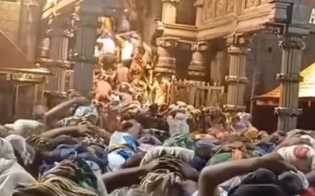 ശബരിമലയിൽ ഭക്തരുടെ വൻ നിര ശരംകുത്തി വരെ, വൻതിരക്ക്