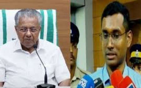 മുഖ്യമന്ത്രിയെ വീട്ടിലെത്തി കണ്ട് കണ്ണൂർ കളക്ടർ;  യാത്രയയപ്പിലെ കാര്യങ്ങൾ വിശദീകരിച്ചു