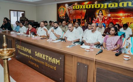 ശബരിമല തീർത്ഥാടനം ,ശേഷിക്കുന്ന ഒരുക്കങ്ങൾ യുദ്ധകാലാടിസ്ഥാനത്തിൽ പൂർത്തിയാക്കാൻ തീരുമാനം