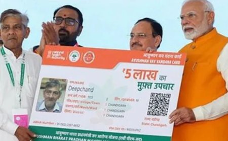 ആയുഷ്മാന് ഭാരത് നടപ്പാക്കാത്ത സര്ക്കാരുകളെ വിമര്ശിച്ച് മോദി