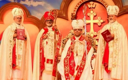 ചങ്ങനാശേരി അതിരൂപതയുടെ  പുതിയ ഇടയനായി ആർച്ച് ബിഷപ്പ് മാർ തോമസ് തറയിൽ