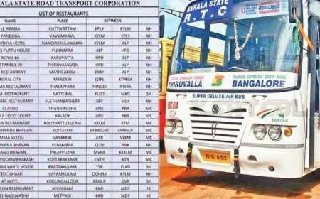 ദീർഘദൂരയാത്രകളിൽ മികച്ച ഭക്ഷണം; കെ.എസ്.ആർ.ടി.സിയ്ക്ക് 24 ഫുഡ് സ്റ്റോപ്പുകൾ
