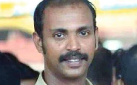 വിഴിഞ്ഞത്ത്   ശബരിമല തീർഥാടകരുടെ കാറിടിച്ച് പോലീസ് ഉദ്യോഗസ്ഥൻ മരിച്ചു