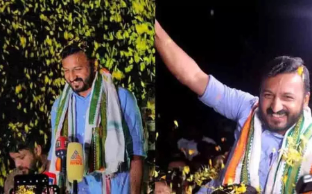 റെക്കോഡ് ഭൂരിപക്ഷത്തോടെ പാലക്കാട് പിടിച്ചടക്കി യു.ഡി.എഫ് സ്ഥാനാർഥി രാഹുൽ മാങ്കൂട്ടത്തിൽ