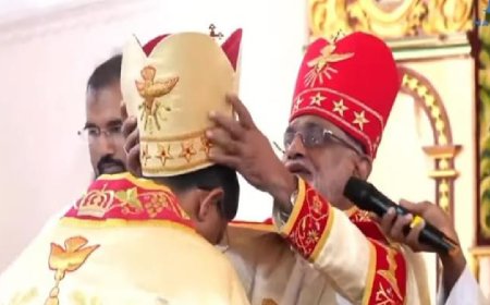 മോൺ. ജോർജ് ജേക്കബ് കൂവക്കാട് മെത്രാനായി അഭിഷിക്തനായി