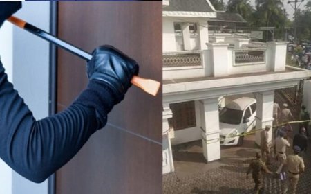 കണ്ണൂരിലെ വന്‍ കവര്‍ച്ച; കവര്‍ച്ചാസംഘം ആദ്യം പിന്നിലെ വാതില്‍ തകര്‍ത്ത് അകത്തുകയറാനാണ് ശ്രമിച്ചത്