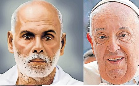 'ശ്രീനാരായണ ഗുരുദേവന്റെ സന്ദേശം ഇന്ന് ഏറെ പ്രസക്തം'; ഫ്രാൻസിസ് മാർപാപ്പ