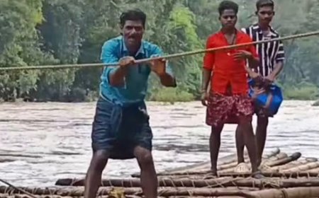കനത്ത മഴ; മലപ്പുറം വഴിക്കടവ് ആദിവാസി നഗര് ഒറ്റപ്പെട്ടു