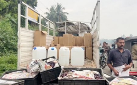 മണ്ണുത്തിയില്‍ വന്‍ സ്പിരിറ്റ് വേട്ട.