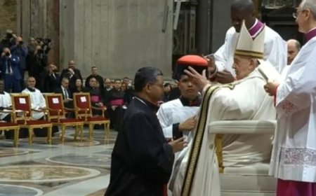 മാർ ജോർജ് കൂവക്കാട്ട് കർദിനാൾ പദവിയിൽ