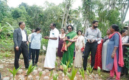 തിരുവാർപ്പ് പഞ്ചായത്ത് സന്ദർശിച്ച് പതിനാറാം ധനകാര്യകമ്മീഷൻ