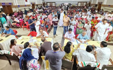 കരുതലും കൈത്താങ്ങും' പരാതിപരിഹാര അദാലത്ത്: മീനച്ചിലിൽ 166 പരാതികൾക്ക് ഉടനടി പരിഹാരം