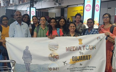 ഗുജറാത്ത് കാണാൻ വനിതാ മാധ്യമ സംഘം