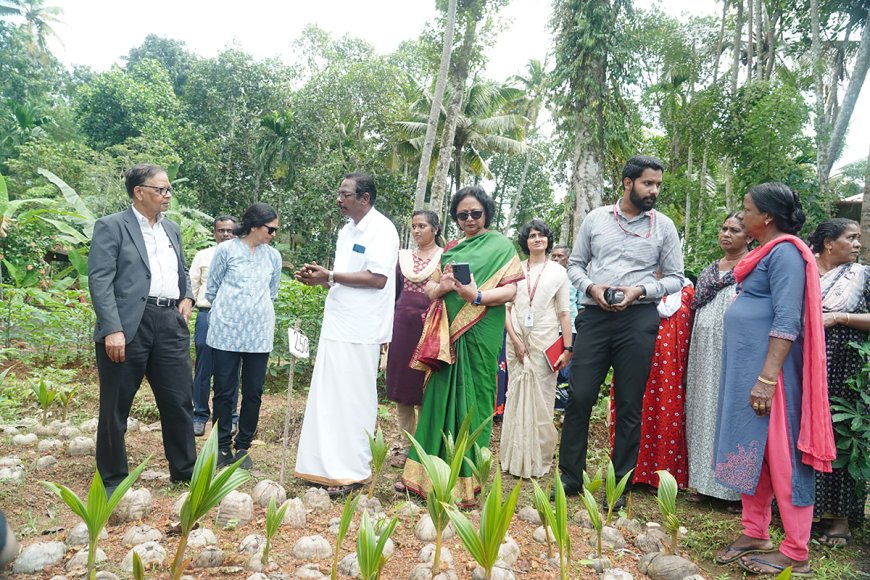 തിരുവാർപ്പ് പഞ്ചായത്ത് സന്ദർശിച്ച് പതിനാറാം ധനകാര്യകമ്മീഷൻ