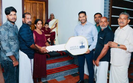 അമ്മുവിന് സ്വന്തമായി വീടൊരുക്കി അദീബ് ആന്റ് ഷെഫീന ഫൗണ്ടേഷൻ.