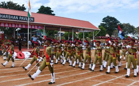 കഴക്കൂട്ടം സൈനിക് സ്കൂളിലെ 80 കേഡറ്റുകളുടെ പാസിംഗ് ഔട്ട് പരേഡ് നടന്നു