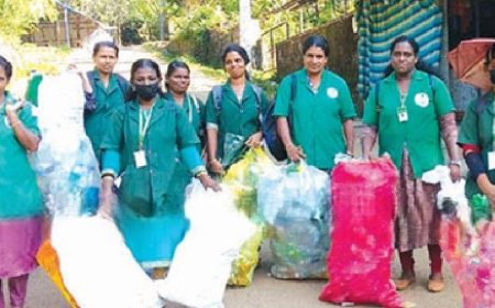 ശബരിമല സീസണിൽ 3,100 കിലോഗ്രാം പ്ലാസ്റ്റിക്കും 1,16,520 കിലോഗ്രാം ജൈവ മാലിന്യവും നീക്കി