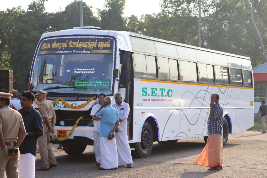 വൈ​ക്ക​ത്തു​നി​ന്ന് വേ​ളാ​ങ്ക​ണ്ണി, ചെ​ന്നൈ സ​ർ​വീ​സു​ക​ൾ ആ​രം​ഭി​ച്ചു