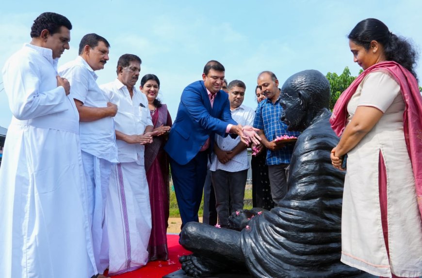 ഗാന്ധിജിയുടെ ജീവിത സന്ദേശം മാനവികതയുടേത്: ഓസ്ട്രേലിയൻ മന്ത്രി ജിൻസൺ ആൻ്റോ ചാൾസ്