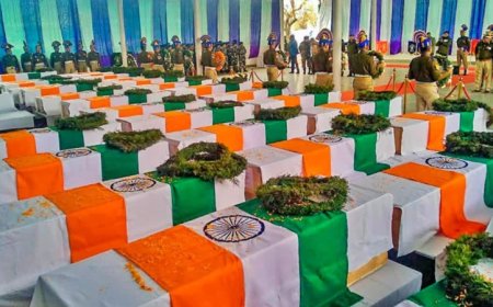 പുല്‍വാമ ഭീകരാക്രമണത്തിന് ഇന്ന് 6 വയസ്;ധീര സൈനികര്‍ക്ക് ആദരമര്‍പ്പിച്ച് രാജ്യം