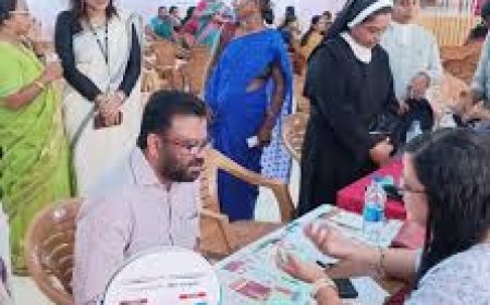 ആധുനിക ചികിത്സാ സൗകര്യങ്ങൾ ഒരു കൂടക്കീഴിലാക്കി "ഒപ്പം മെഡിക്കൽ ക്യാമ്പ് "