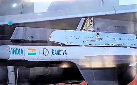 കരുത്തായി ഗാണ്ഡീവ; ഭാരതത്തിന്റെ പുതിയ മിസൈല്‍