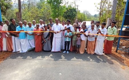 ആചാര പ്രാധാന്യമുള്ള കാനന ക്ഷേത്രമായ കാളകെട്ടി ശ്രീ ശിവപാർവതി ക്ഷേത്രത്തിലേക്കുള്ള റോഡ് സഞ്ചാരയോഗ്യമാക്കി ഉദ്ഘാടനം ചെയ്തു