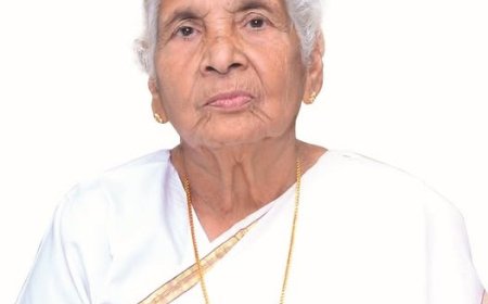 കൂവപ്പള്ളി   കുളപ്പുറം ഇടയ്ക്കാട്ട്  ത്രേസ്യാമ്മ ചാക്കോ (93) നിര്യതയായി