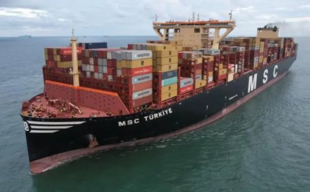 ലോകത്തെ ഏറ്റവും വലിയ ചരക്കുകപ്പലായ എംഎസ്‍സി തുര്‍ക്കി ഇന്ന്  വിഴിഞ്ഞം തീരംതൊടും