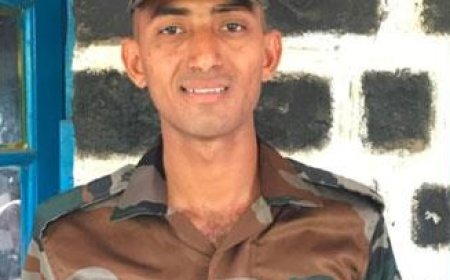 നി​യ​ന്ത്ര​ണ​രേ​ഖ​യി​ലെ പാ​ക് വെ​ടി​വ​യ്പ്പി​ൽ ജ​വാ​ന് വീ​ര​മൃ​ത്യു