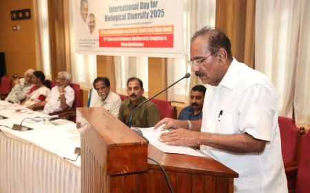 ജൈവവൈവിധ്യ ബോർഡിന്റെ പ്രവർത്തനങ്ങൾ മാതൃകാപരം : മന്ത്രി എ കെ ശശീന്ദ്രൻ