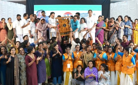 കുടുംബശ്രീ അരങ്ങ്-സംസ്ഥാന കലോത്സവം:                         മഴയെ മറി കടന്ന ആവേശപ്പോരാട്ടത്തിൽ കണ്ണൂരിന് കലാകിരീടം