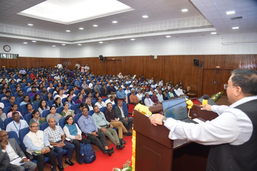 അത്യന്താപേക്ഷിത മേഖലകളിൽ സ്വയം ഭരണാധികാരം നേടുന്നത് സുപ്രധാനം : ഡോ. വി.കെ. സാരസ്വത്
