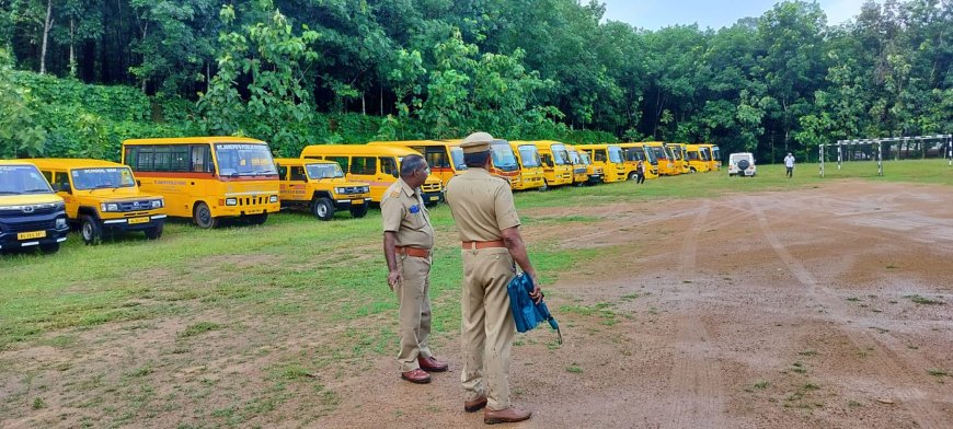 സ്‌കൂൾയാത്രയ്ക്കു സുരക്ഷ ഉറപ്പാക്കാൻ 'ഓപ്പറേഷൻ സുരക്ഷിത വിദ്യാരംഭം'
