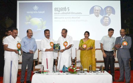 പരിസ്ഥിതിയെ മറന്നുള്ള വികസനം നമ്മെ പിന്നോട്ട് നയിക്കും: മന്ത്രി എ.കെ ശശീന്ദ്രൻ