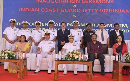 വിഴിഞ്ഞം തീരസംരക്ഷണ സേനയുടെ പുതിയ ജെട്ടി ഉദ്ഘാടനം ചെയ്തു