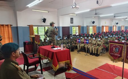 എൻ.സി.സി ആനുവൽ ട്രെയിനിങ് ക്യാമ്പിന് തുടക്കമായി.