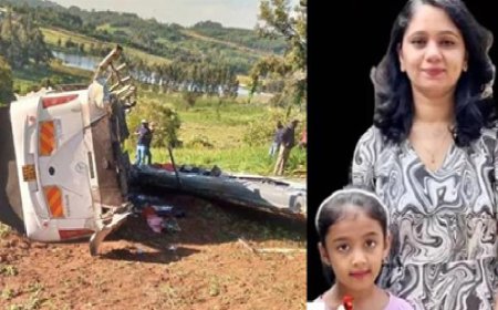 കെനിയയിൽ ബസ് അപകടം: അഞ്ച് മലയാളികൾക്ക് ദാരുണാന്ത്യം