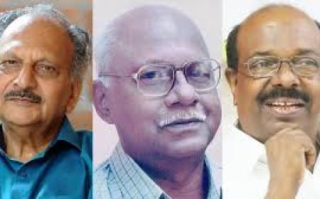 സ്വദേശാഭിമാനി കേസരി പുരസ്കാരം പ്രഖ്യാപിച്ചു'കെ. ജി. പരമേശ്വരൻ നായരും,ഏഴാച്ചേരി രാമചന്ദ്രനും,എൻ. അശോകനും അർഹരായി