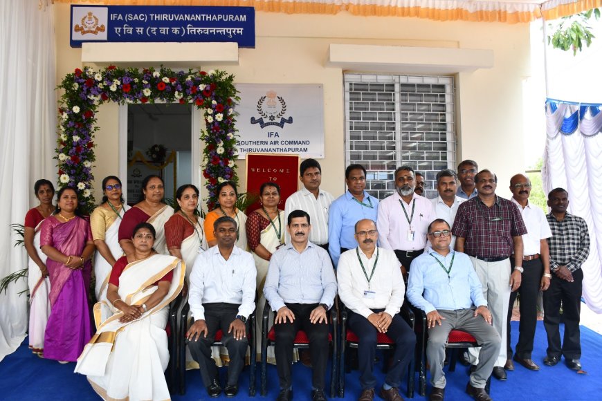 ഐ.എഫ്.എ യുടെ പുതിയ മന്ദിരം ദക്ഷിണ വ്യോമസേന ആസ്ഥാനത്ത് ഉദ്ഘാടനം ചെയ്തു