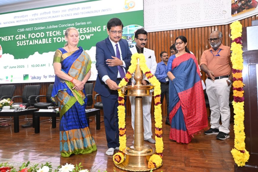 CSIR-NIIST ല് അടുത്ത തലമുറ ഭക്ഷ്യ സാങ്കേതികവിദ്യകള് സംബന്ധിച്ച കോണ്ക്ലേവ് സംഘടിപ്പിച്ചു
