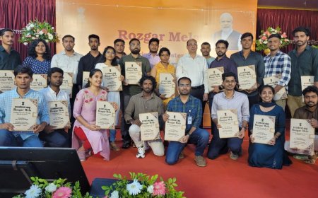 16-ാമത് ദേശീയ തല റോസ്ഗാർ മേളയുടെ ഭാഗമായി ദക്ഷിണ റെയിൽവേയുടെ ആഭിമുഖ്യത്തിൽ തിരുവനന്തപുരത്ത് തൊഴിൽ മേള സംഘടിപ്പിച്ചു