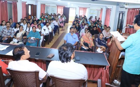 ജൂനിയർറെഡ്ക്രോസ് കൗൺസിലർമാർക്ക് ജില്ലാ തല ഏകദിന പരിശീലനംസംഘടിപ്പിച്ചു