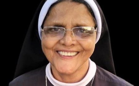 കാഞ്ഞിരപ്പള്ളി സി എം സി സഭാംഗം മൂലയിൽതോട്ടത്തിൽ സിസ്റ്റർ ജോസ് ക്ലെയർ (ക്ലാരമ്മ - 72) നിര്യാതയായി